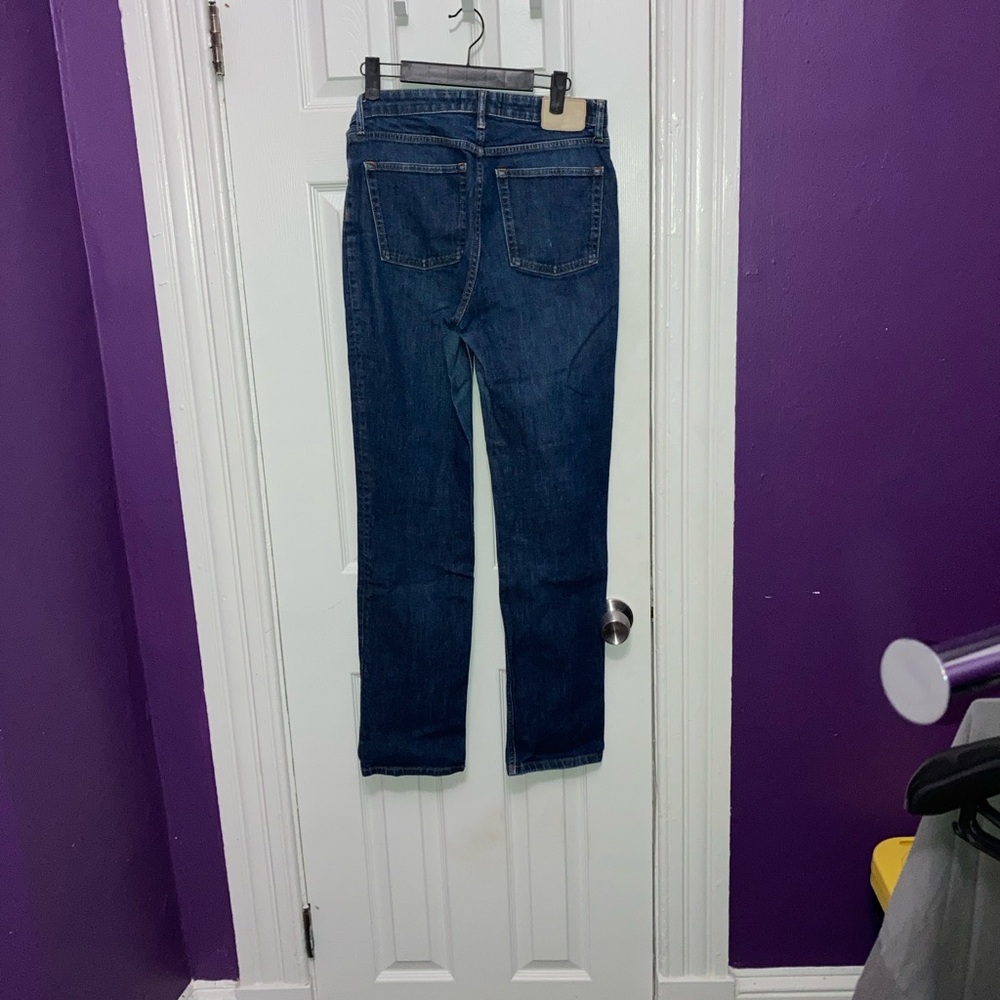 Everlane The High Rise Straight Jeans 28 Regular - Picture 5 of 5